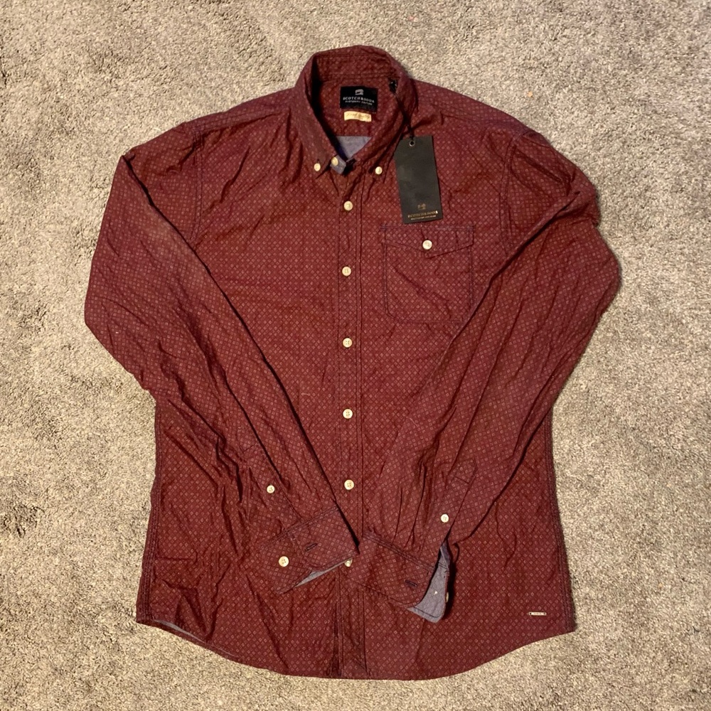 Scotch & Soda Button Down / Medium / Brand New with Tags